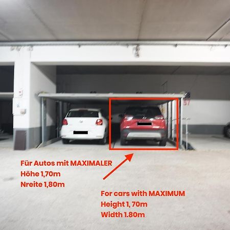 Neu Modernes Apartment In Top Lage, Free Parking Max 1,65M Hoehe Und 1,8M Breite Karlsruhe Bagian luar foto